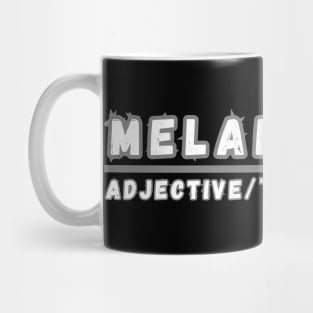 Word Melancholy Mug